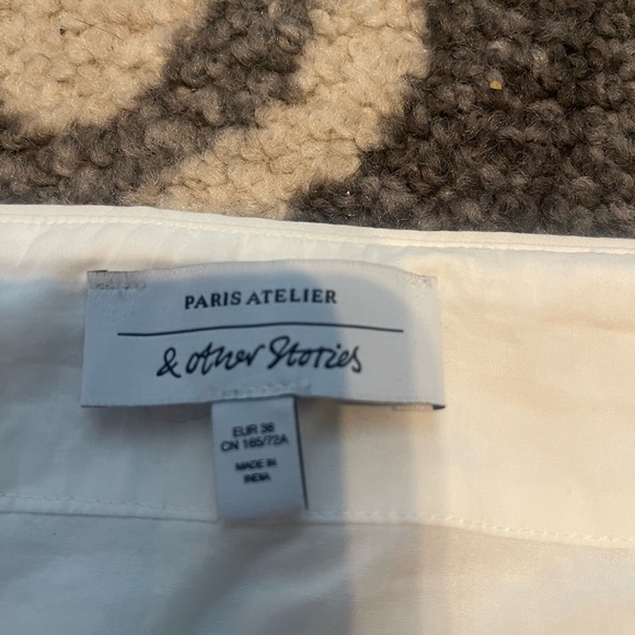 Mini skirt Paris Atelier. Lined Size Euro 38. - Picture 4 of 4